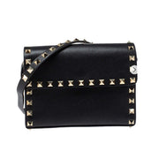 Pre-Owned Valentino Rockstud Leather Handbag